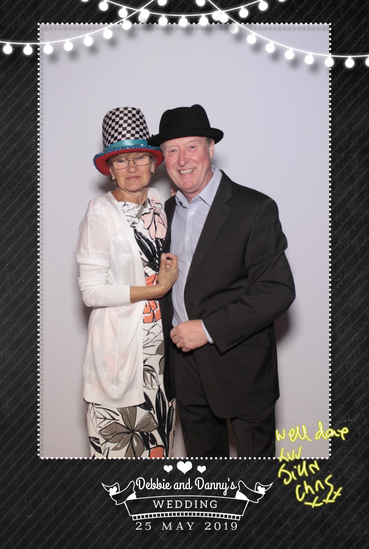 Debbie & Danny's Wedding | View more photos from the event at gallery.myphotoboothexperience.co.uk/u/MyPhotoBoothExperienceLtd/Debbie-Dannys-Wedding